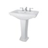 Chậu lavabo treo tường TOTO LW780J LW780FJ TX801LN TL510ERR chân dài cổ điển