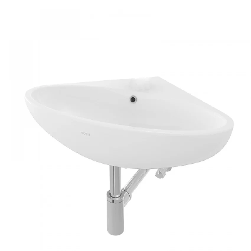 Chậu Lavabo Treo Tường TOTO LW815CJW/F Chậu Lavabo Treo Tường TOTO LW815CJW/F Đặt Góc