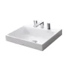 Chậu rửa lavabo đặt bàn TOTO LT1615K 3 lỗ 2 Chậu rửa lavabo đặt bàn TOTO LT1615K 3 lỗ
