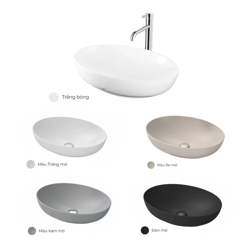 Chậu rửa lavabo TOTO LT1705 mang lại sự tiện nghi Chậu rửa lavabo đặt bàn TOTO LT1705 - Hình ảnh 4