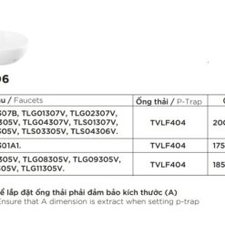 Chậu rửa lavabo đặt bàn TOTO LT1706