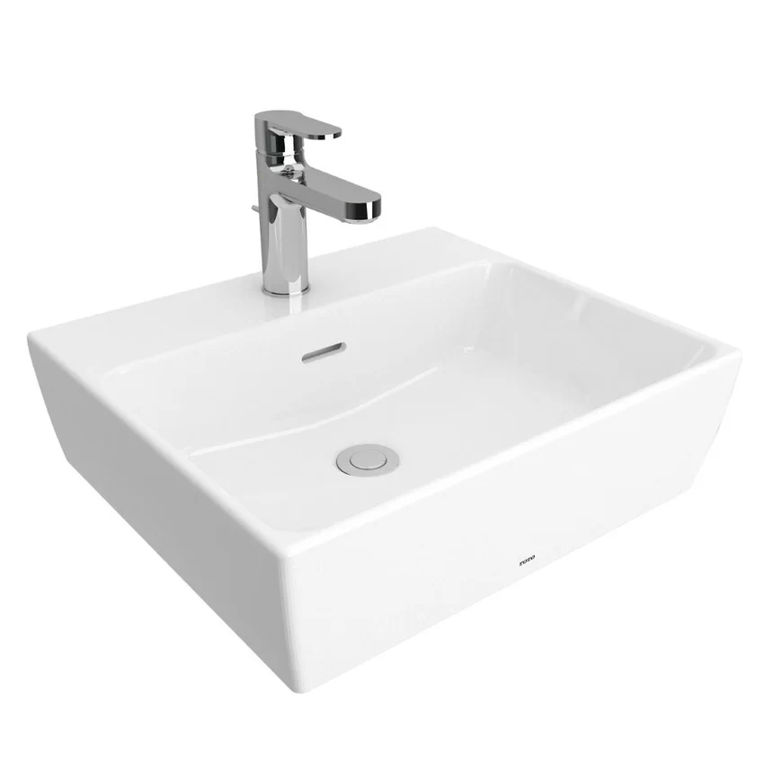 Chậu rửa lavabo đặt bàn TOTO LT328CTR 8 Chậu rửa lavabo đặt bàn TOTO LT328CTR