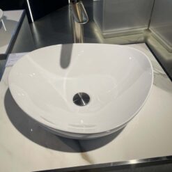 Chậu rửa lavabo đặt bàn TOTO LT4704G17 Linear Ceram (bộ thoát thải VM5D417V)