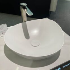 Chậu rửa lavabo đặt bàn TOTO LT4704G19 Linear Ceram (bộ thoát thải VM5D419V)
