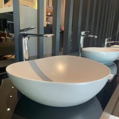 Chậu rửa lavabo đặt bàn TOTO LT4704G19 Linear Ceram (bộ thoát thải VM5D419V)