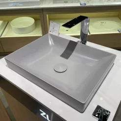 Chậu rửa lavabo đặt bàn TOTO LT4715G17 Linear Ceram (bộ thoát thải VM5D417V) 22 Chậu rửa lavabo đặt bàn TOTO LT4715G17 Linear Ceram (bộ thoát thải VM5D417V)