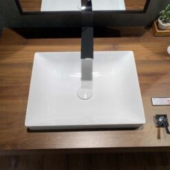 Chậu rửa lavabo đặt bàn TOTO LT4715G17 Linear Ceram (bộ thoát thải VM5D417V)