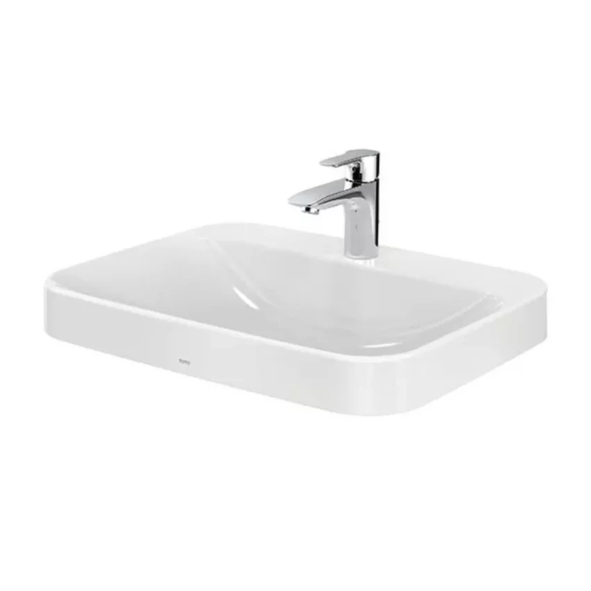 Chậu rửa lavabo đặt bàn TOTO LT5616C 10 Chậu rửa lavabo đặt bàn TOTO LT5616C