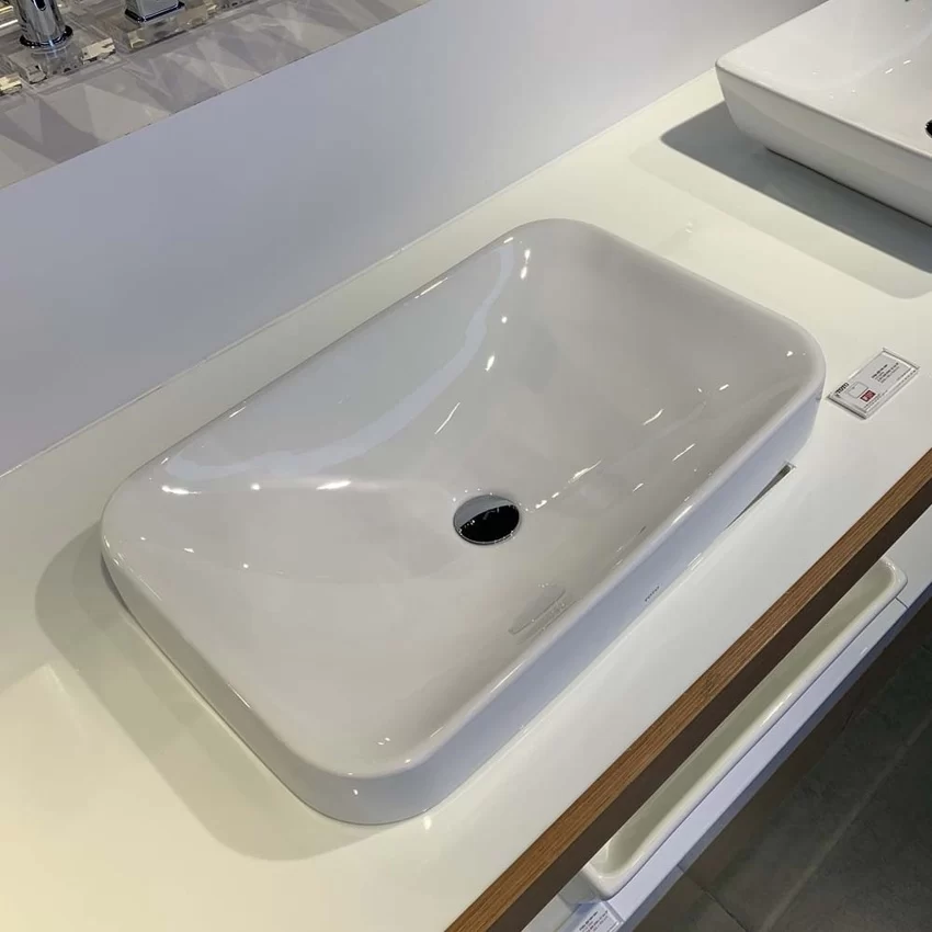 Chậu rửa lavabo đặt bàn TOTO LT5716 19 Chậu rửa lavabo TOTO LT5716 - Hình 4