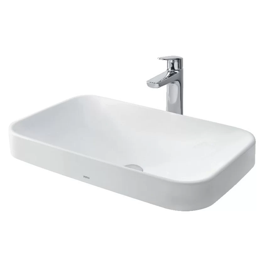 Chậu rửa lavabo đặt bàn TOTO LT5716 9 Chậu rửa lavabo đặt bàn TOTO LT5716