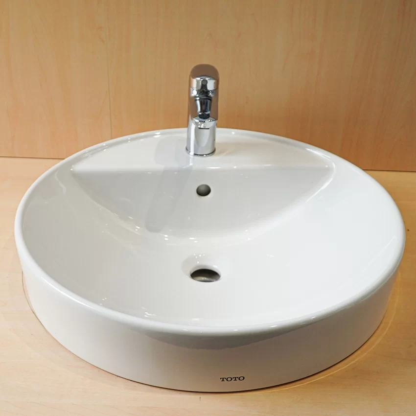 Chậu rửa lavabo đặt bàn TOTO LT700CTR 22 Chậu rửa lavabo đặt bàn TOTO LT700CTR - LT700CTR