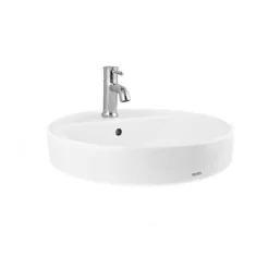 Chậu rửa lavabo đặt bàn TOTO LT700CTR 13 Chậu rửa lavabo đặt bàn TOTO LT700CTR