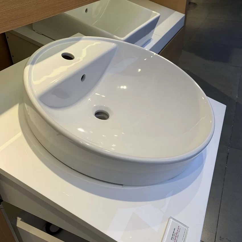Chậu rửa lavabo đặt bàn TOTO LT700CTR 26 Ưu điểm nổi bật của TOTO LT700CTR - LT700CTR
