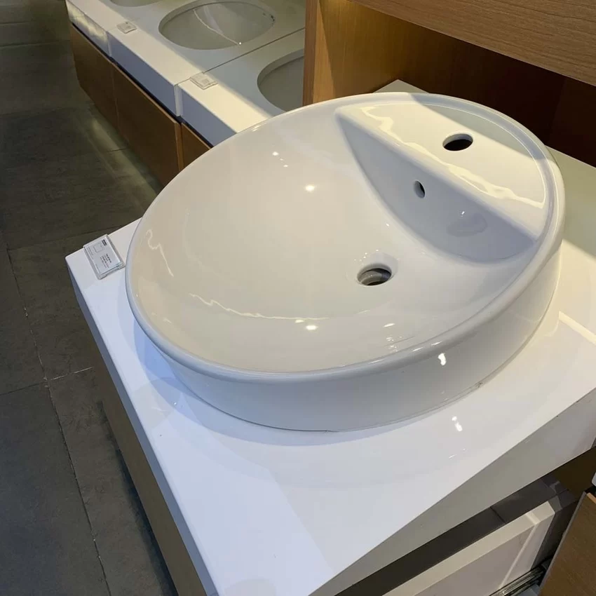 Chậu rửa lavabo đặt bàn TOTO LT700CTR 27 Mua sản phẩm TOTO LT700CTR tại Hải Yến Home - LT700CTR