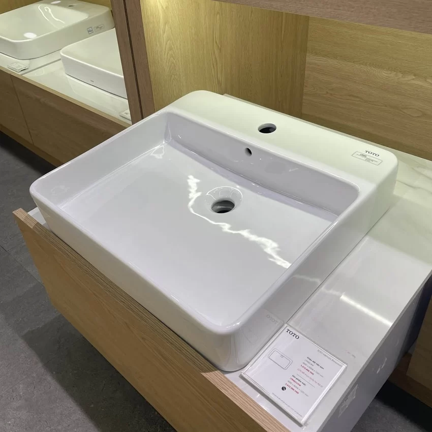 Chậu Rửa Lavabo Đặt Bàn TOTO LT950C - SKU: LT950C Ưu điểm Chậu Rửa Lavabo Đặt Bàn TOTO LT950C