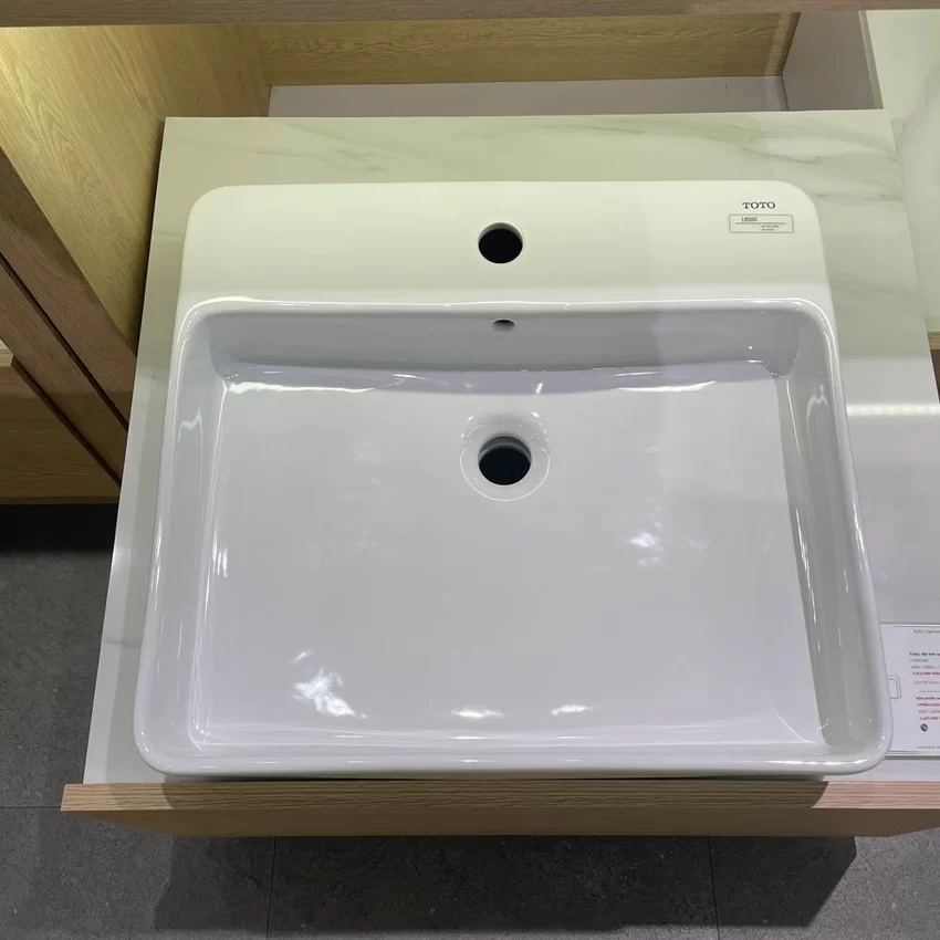 Chậu Rửa Lavabo Đặt Bàn TOTO LT950C - SKU: LT950C Lý do mua Chậu Rửa Lavabo TOTO LT950C tại Hải Yến Home
