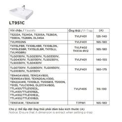 Chậu rửa lavabo đặt bàn TOTO LT951C