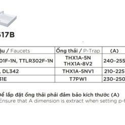Chậu rửa lavabo đặt bàn TOTO LW1617C