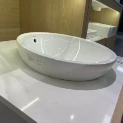 Chậu rửa lavabo đặt bàn TOTO LW526NJU 15 Chậu rửa lavabo đặt bàn TOTO LW526NJU
