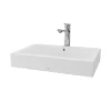Chậu rửa lavabo đặt bàn TOTO LW643JW/F 1 Chậu rửa lavabo đặt bàn TOTO LW643JW/F