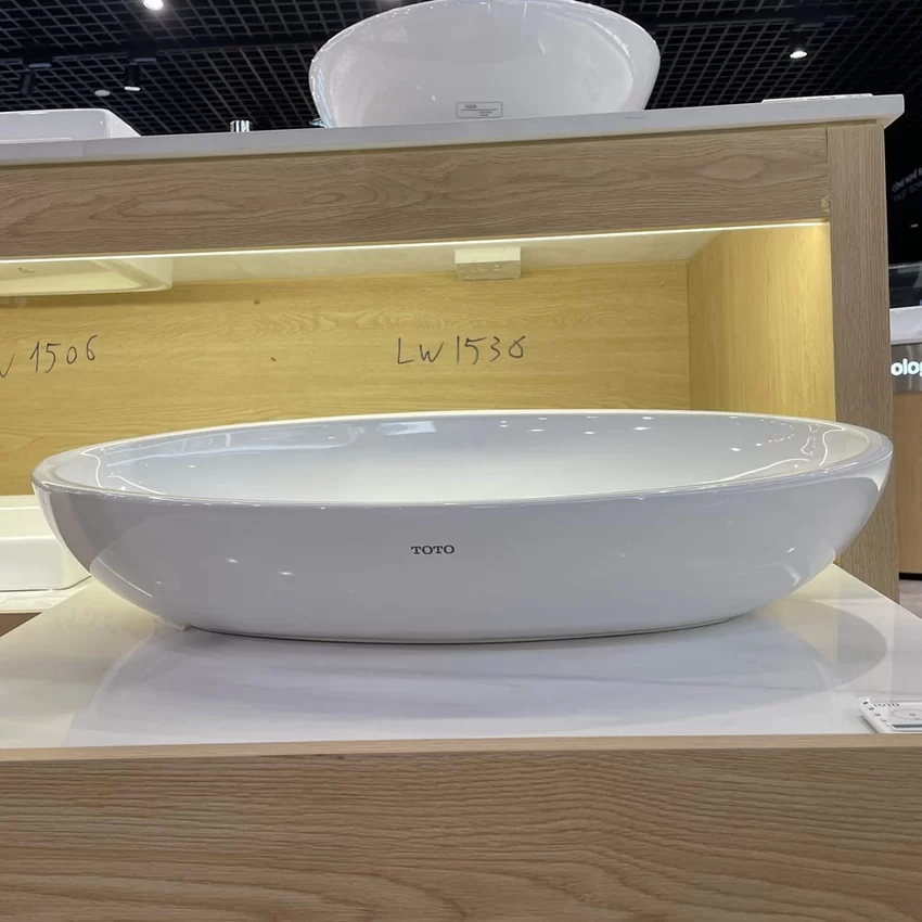 Chậu rửa lavabo TOTO LW818JW/F SKU: LW818JW/F Chậu rửa lavabo TOTO LW818JW/F Hình ảnh 3