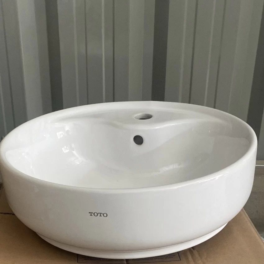 Chậu rửa lavabo đặt bàn TOTO LW893CJW/F 12 Chậu Rửa Lavabo Đặt Bàn TOTO LW893CJW/F Hình 1