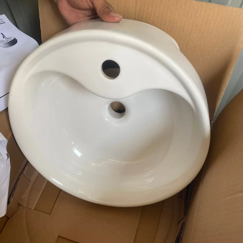 Chậu rửa lavabo đặt bàn TOTO LW893CJW/F 13 Chậu Rửa Lavabo Đặt Bàn TOTO LW893CJW/F Hình 2