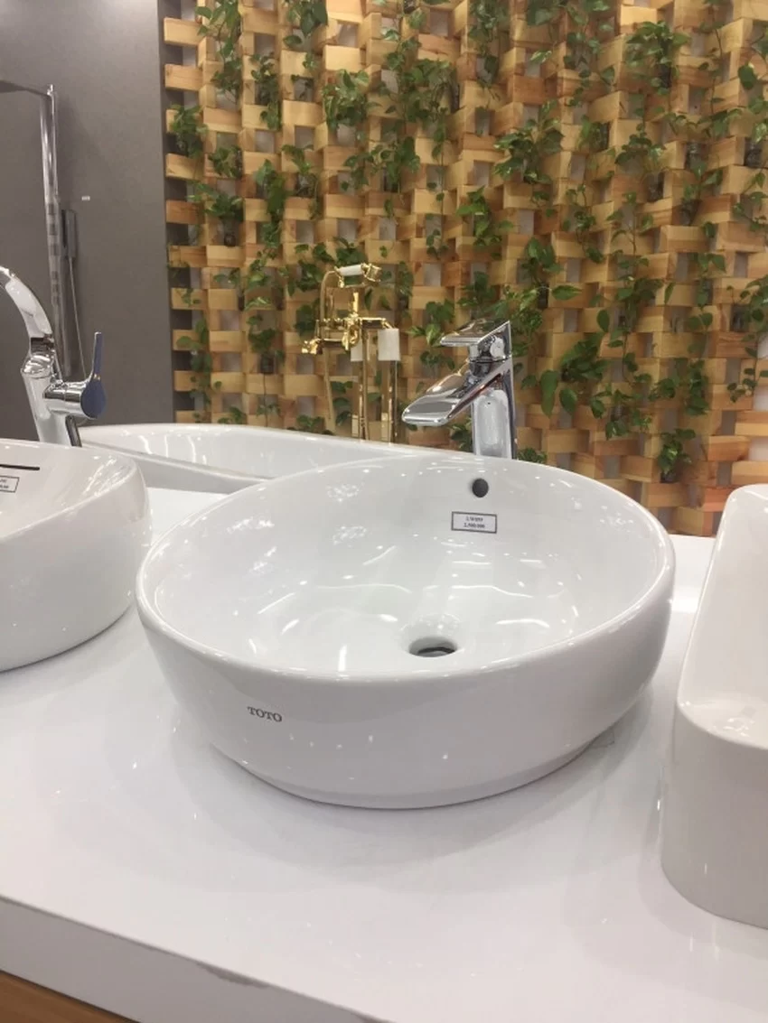 Chậu rửa lavabo đặt bàn TOTO LW895JW/F 20 Chậu rửa lavabo đặt bàn TOTO LW895JW/F - Hải Yến Home