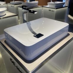 Chậu rửa lavabo đặt bàn TOTO PJS03WE đá cẩm thạch nhân tạo