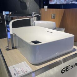 Chậu rửa lavabo đặt bàn TOTO PJS03WE đá cẩm thạch nhân tạo