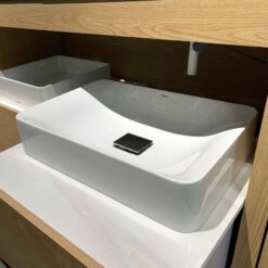 Chậu rửa lavabo đặt bàn TOTO PJS03WE đá cẩm thạch nhân tạo