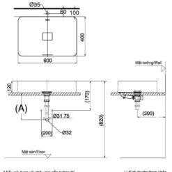 Chậu rửa lavabo đặt bàn TOTO PJS03WE đá cẩm thạch nhân tạo