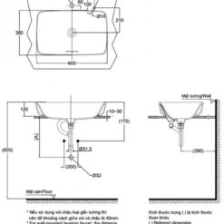 Chậu rửa lavabo đặt bàn TOTO PJS06WE đá cẩm thạch nhân tạo