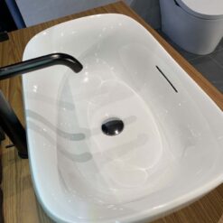 Chậu rửa lavabo đặt bàn TOTO PJS06WE đá cẩm thạch nhân tạo
