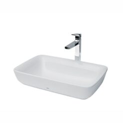 Chậu rửa lavabo đặt bàn TOTO PJS06WE đá cẩm thạch nhân tạo