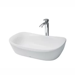 Chậu rửa lavabo đặt bàn TOTO PJS07WE#MW / PJS07WE#GW đá cẩm thạch nhân tạo