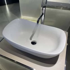 Chậu rửa lavabo đặt bàn TOTO PJS07WE#MW / PJS07WE#GW đá cẩm thạch nhân tạo