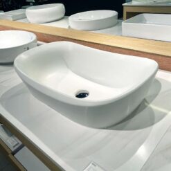 Chậu rửa lavabo đặt bàn TOTO PJS07WE#MW / PJS07WE#GW đá cẩm thạch nhân tạo