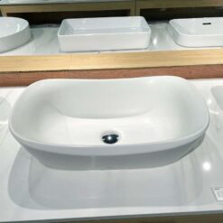 Chậu rửa lavabo đặt bàn TOTO PJS07WE#MW / PJS07WE#GW đá cẩm thạch nhân tạo