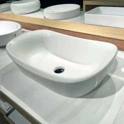 Chậu rửa lavabo đặt bàn TOTO PJS07WE / PJS07WE đá cẩm thạch nhân tạo 16 Chậu rửa lavabo đặt bàn TOTO PJS07WE#MW / PJS07WE#GW đá cẩm thạch nhân tạo