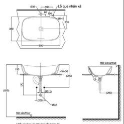 Chậu rửa lavabo đặt bàn TOTO PJS07WE#MW / PJS07WE#GW đá cẩm thạch nhân tạo