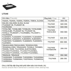 Chậu rửa mặt lavabo âm bàn TOTO LT548#XW