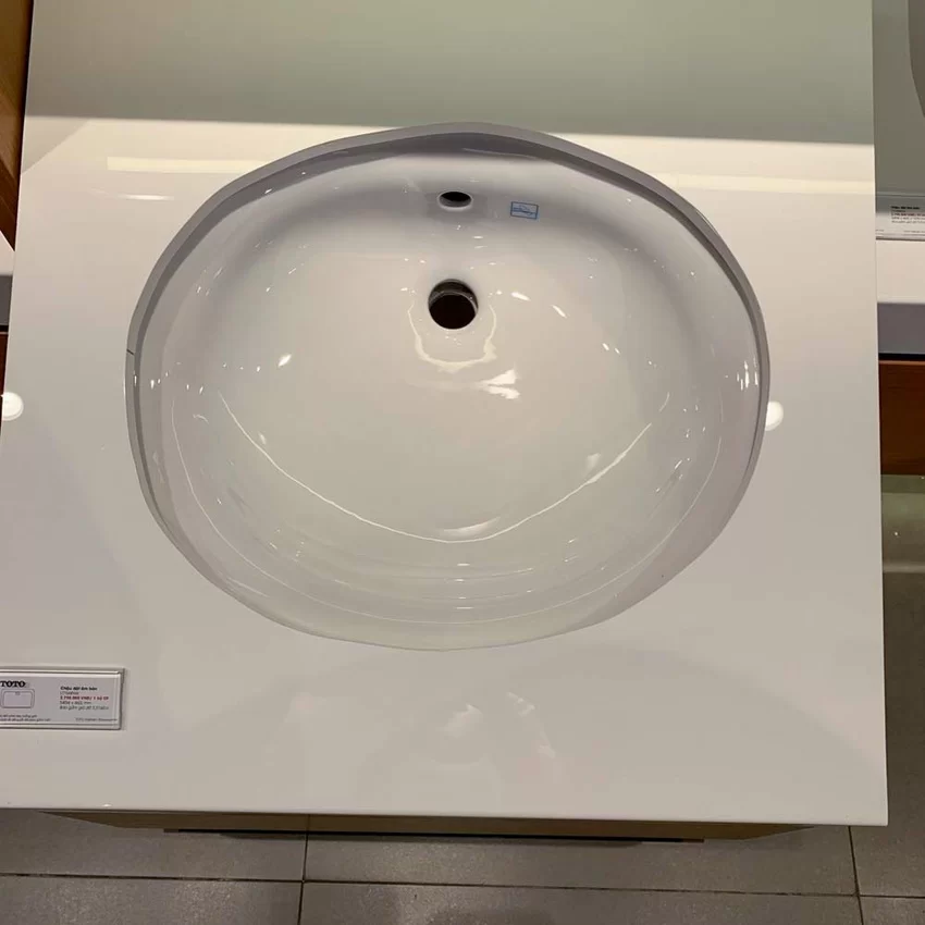 Chậu rửa mặt lavabo âm bàn TOTO LT764 15 Chậu rửa mặt lavabo âm bàn TOTO LT764