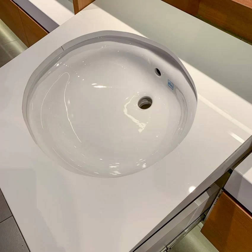 Chậu rửa mặt lavabo âm bàn TOTO LT764 16 Chậu rửa mặt lavabo âm bàn TOTO LT764