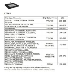 Chậu rửa mặt lavabo âm bàn TOTO LT765#XW