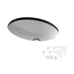 Chậu rửa mặt lavabo âm bàn TOTO LW1505V TL516GV kèm giá đỡ 15 Chậu rửa mặt lavabo âm bàn TOTO LW1505V#XW TL516GV kèm giá đỡ