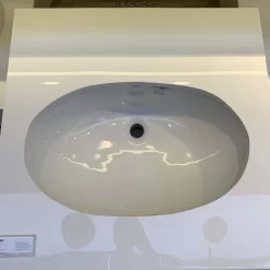 Chậu rửa mặt lavabo âm bàn TOTO LW1506V#XW TL516GV kèm giá đỡ