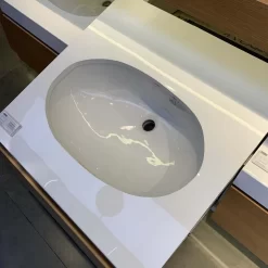 Chậu rửa mặt lavabo âm bàn TOTO LW1506V TL516GV kèm giá đỡ 12 Chậu rửa mặt lavabo âm bàn TOTO LW1506V#XW TL516GV kèm giá đỡ