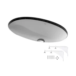Chậu rửa mặt lavabo âm bàn TOTO LW1506V TL516GV kèm giá đỡ 14 Chậu rửa mặt lavabo âm bàn TOTO LW1506V#XW TL516GV kèm giá đỡ