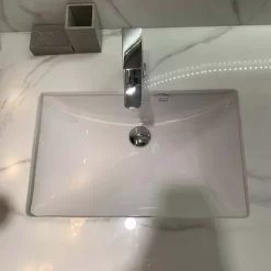 Chậu rửa mặt lavabo âm bàn TOTO LW1535V TL516GV kèm giá đỡ 15 Chậu rửa mặt lavabo âm bàn TOTO LW1535V#XW TL516GV kèm giá đỡ